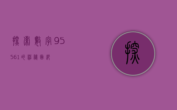 探索数字95561的神秘面纱
