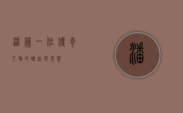 潘巍，一位传奇人物的崛起与影响