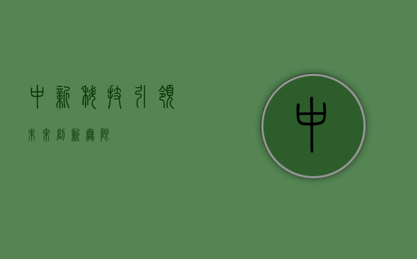 中新科技，引领未来，创新无限
