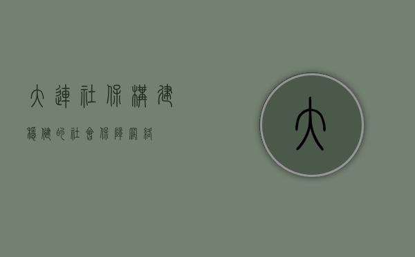 大连社保，构建稳健的社会保障网络