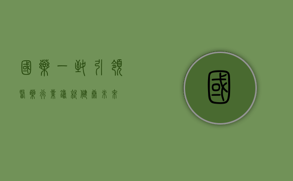 国药一致，引领医药行业，铸就健康未来