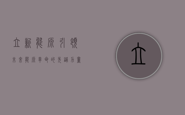 立新能源，引领未来能源革命的先锋力量