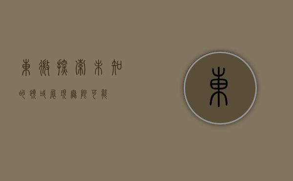 东微，探索未知的领域，展现无限可能
