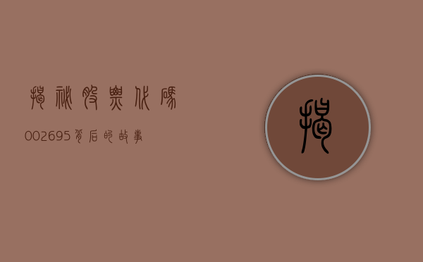 揭秘股票代码，002695背后的故事与未来展望