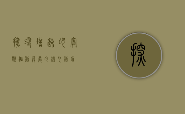 探寻增速的奥秘，驱动发展的核心动力
