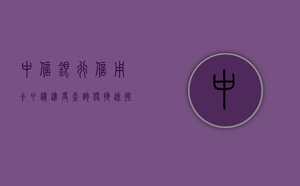 中信银行信用卡申请进度查询，便捷途径与实时更新的重要性