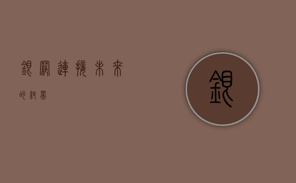 银网,连接未来的纽带