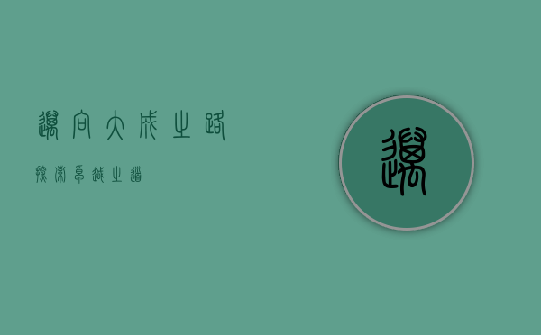 迈向大成之路，探索卓越之道