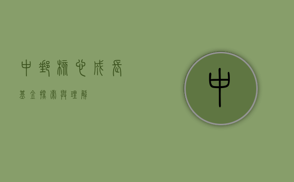中邮核心成长基金，探索与理解