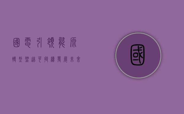 国电，引领能源转型，塑造可持续发展未来
