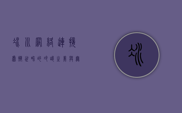 冰川网络，连接虚拟世界的冷峻之美与无限可能