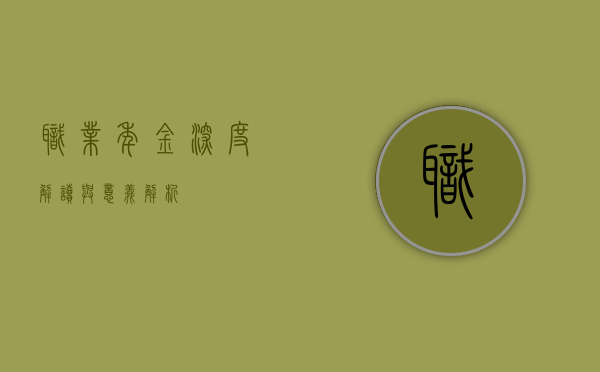 职业年金，深度解读与意义解析
