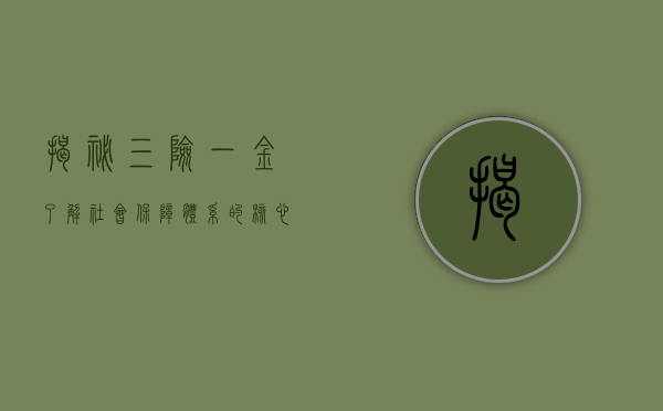 揭秘三险一金，了解社会保障体系的核心要素