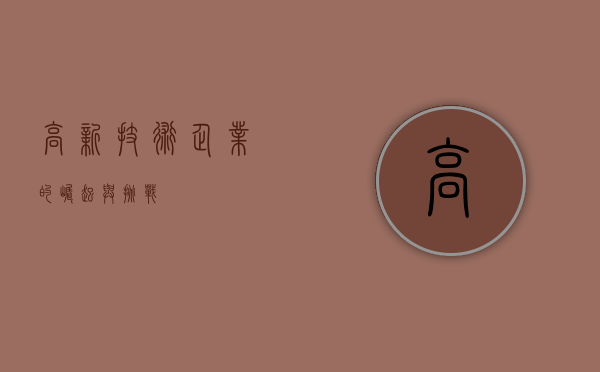 高新技术企业的崛起与挑战