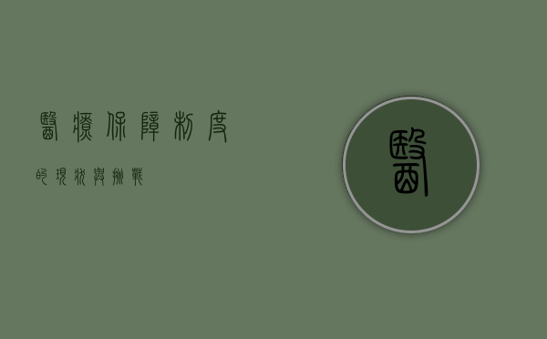 医疗保障制度的现状与挑战