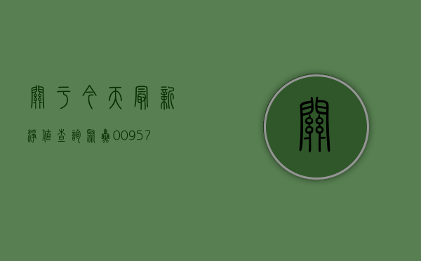 关于今天最新净值查询，聚焦009570基金净值的文章