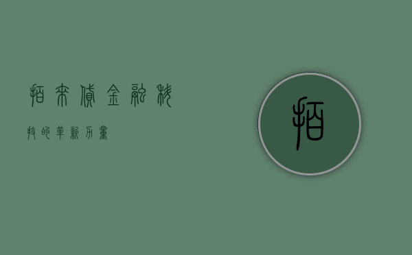拍来贷，金融科技的革新力量