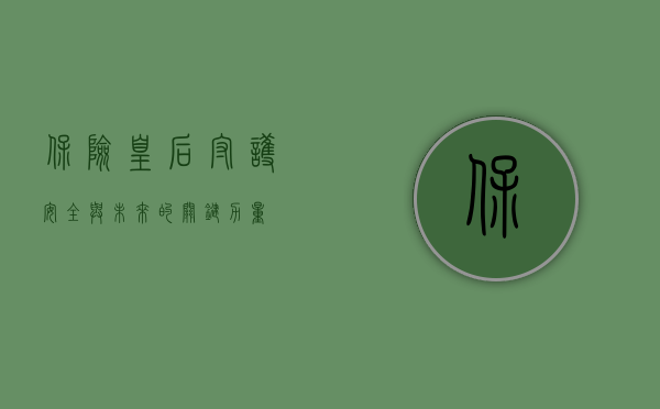 保险皇后,守护安全与未来的关键力量
