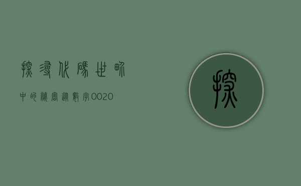 探寻代码世界中的秘密—从数字002005出发