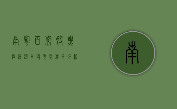南宁百货股票，投资潜力与市场前景分析