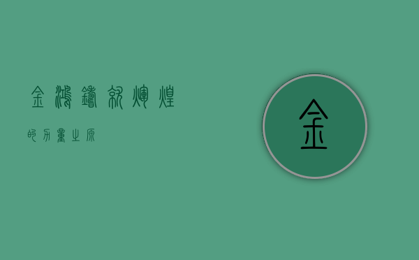 金鸿，铸就辉煌的力量之源