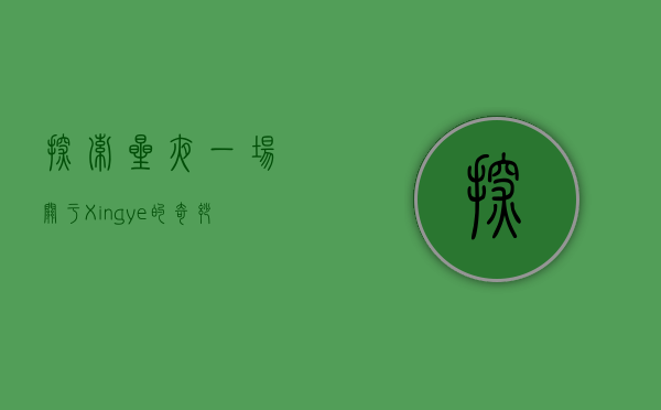 探索星夜，一场关于Xingye的奇妙旅程