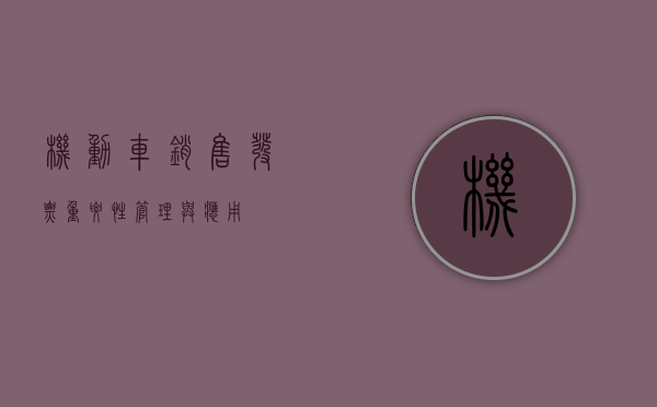 机动车销售发票，重要性、管理与应用