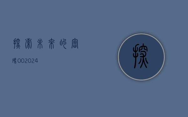 探索未来的密码，002024