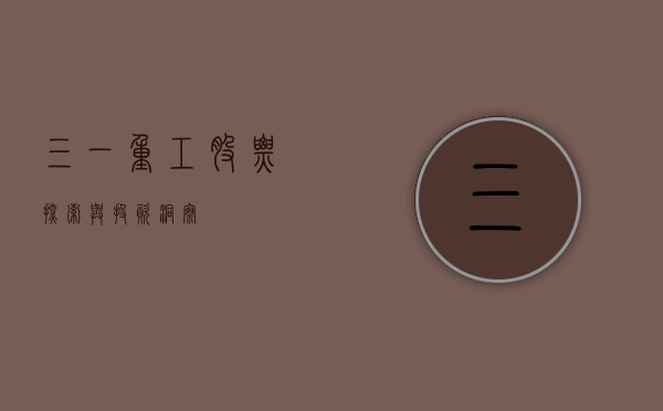 三一重工股票，探索与投资洞察