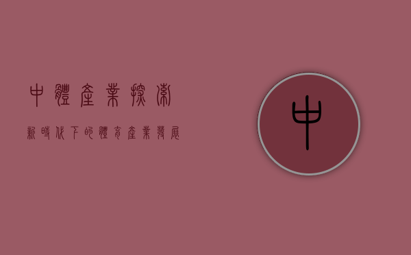 中体产业，探索新时代下的体育产业发展之路