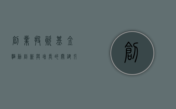 创业投资基金，驱动创新与增长的关键力量