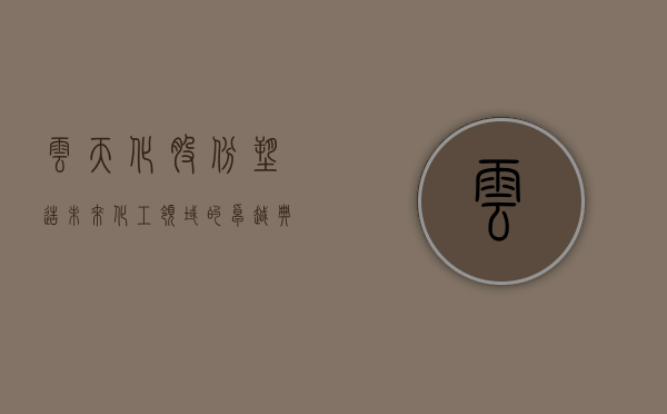 云天化股份，塑造未来化工领域的卓越典范
