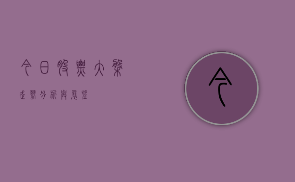 今日股票大盘走势分析与展望