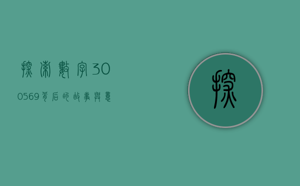 探索数字300569背后的故事与意义