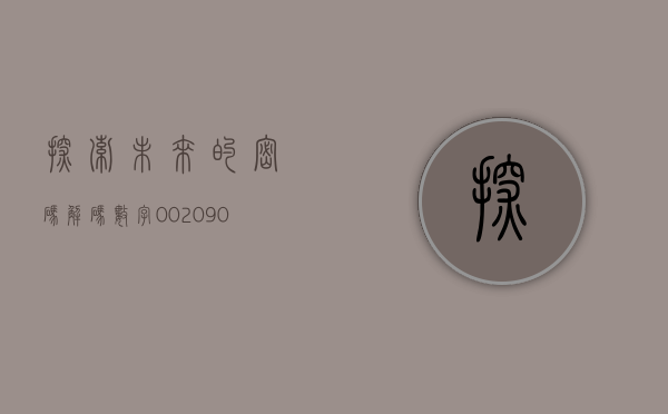 探索未来的密码，解码数字002090