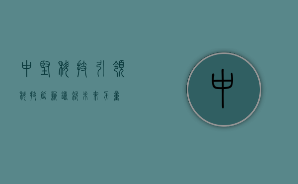 中坚科技,引领科技创新,铸就未来力量