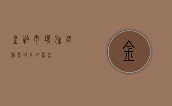 金融市场，脉络、动态与未来展望