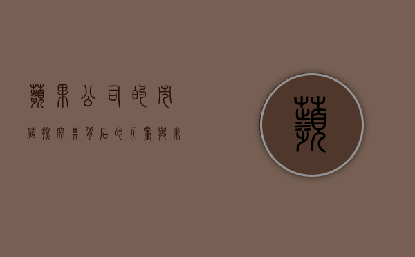 苹果公司的市值，探究其背后的力量与影响