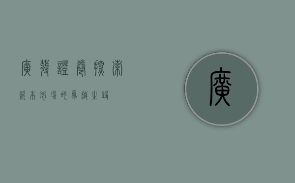 广发证卷，探索资本市场的卓越之路