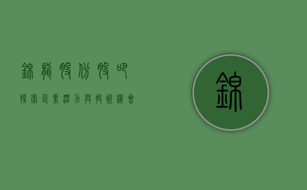 锦龙股份股吧，探索企业潜力与价值的新视角