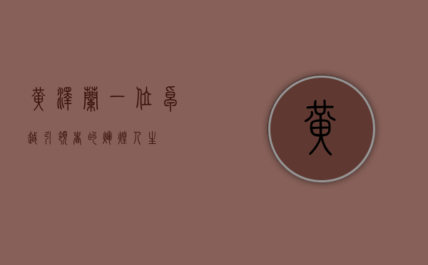 黄泽兰，一位卓越引领者的辉煌人生