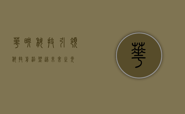 华映科技,引领科技前沿,塑造未来之光