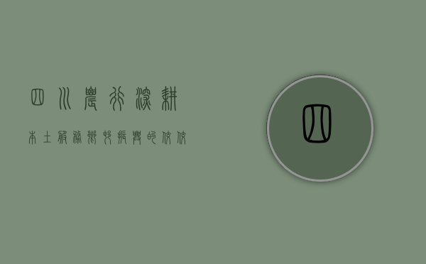 四川农行，深耕本土，服务乡村振兴的佼佼者