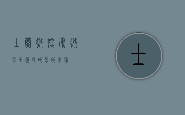 士兰微，探索微电子领域的卓越之旅