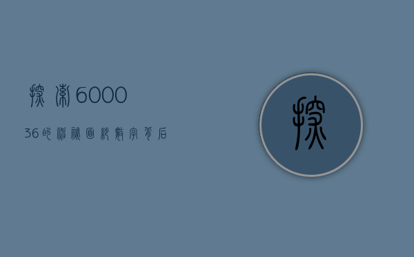 探索600036的神秘面纱—数字背后的故事