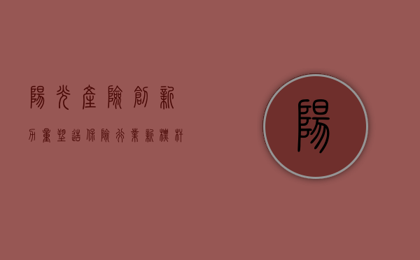 阳光产险，创新力量塑造保险行业新标杆