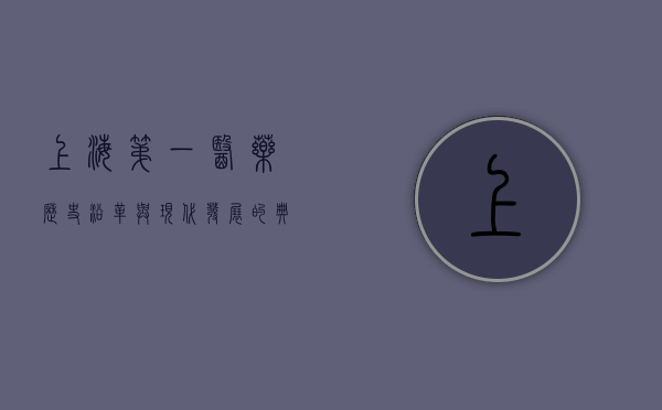 上海第一医药，历史沿革与现代发展的典范