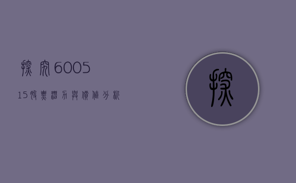 探究600515股票，潜力与价值分析