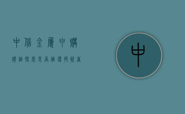 中信金属申购价值探究，是否值得投资者申购？