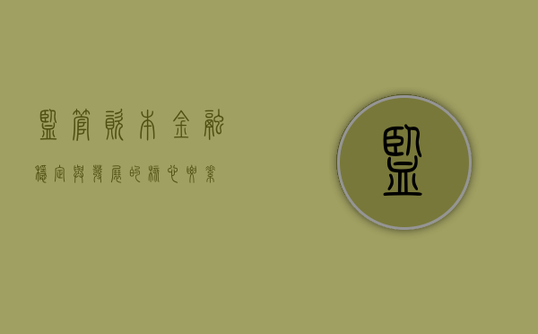 监管资本，金融稳定与发展的核心要素